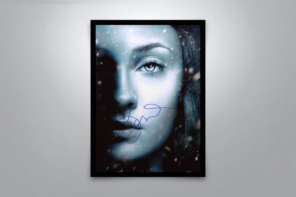 Game of Thrones: Sansa Stark Signed Poster with COA