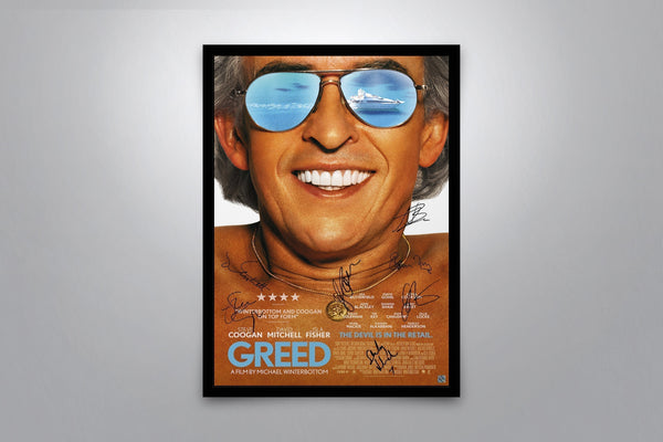 Greed Signed Poster with COA
