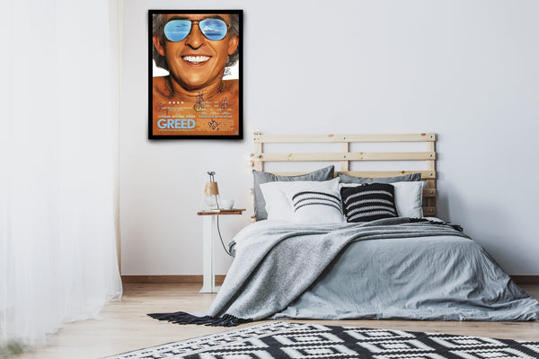 Greed Signed Poster with COA