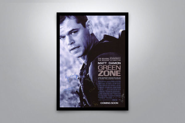 Green Zone Signed Poster with COA