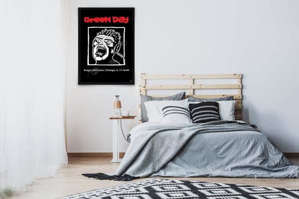 Green Day Signed Poster with COA