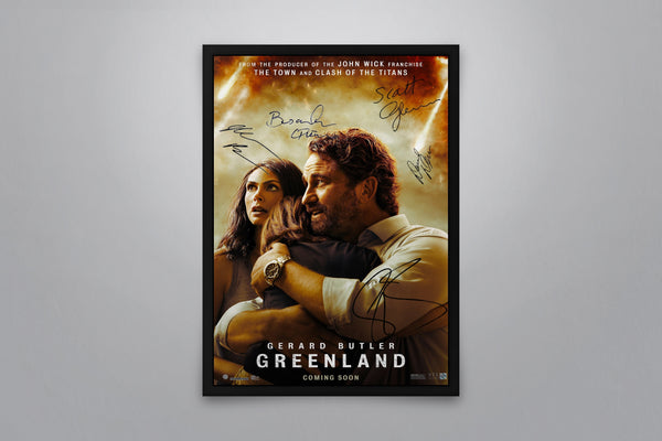 Greenland Signed Poster with COA