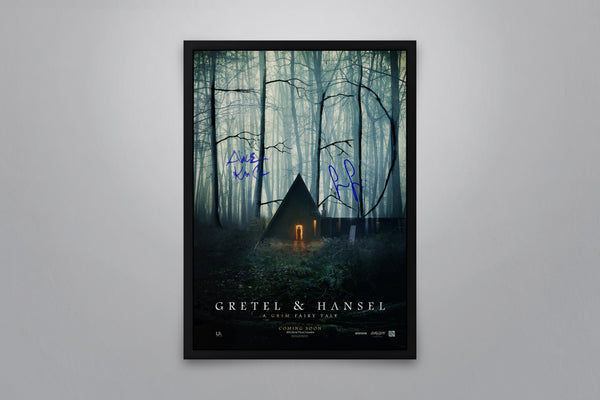Gretel and Hansel Signed Poster with COA