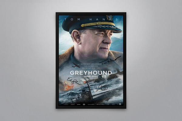Greyhound Signed Poster with COA