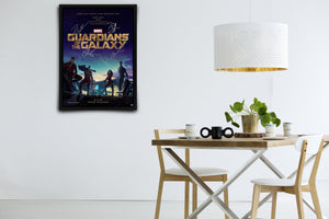 Guardians of the Galaxy Signed Poster with COA