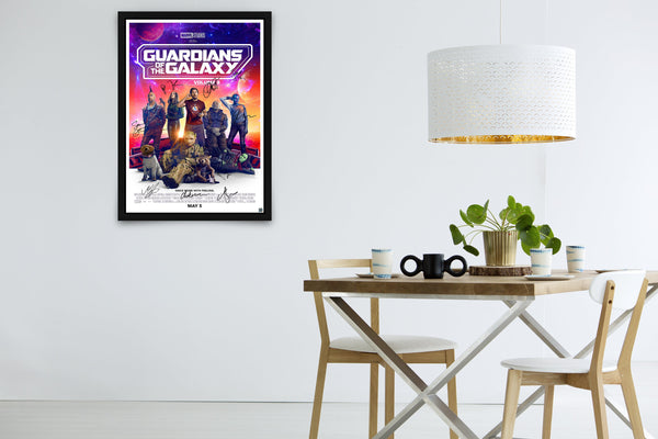 Guardians of the Galaxy Volume 3 - Signed Poster + COA