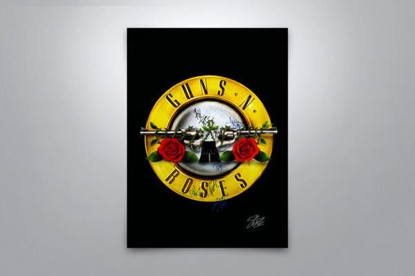 Guns N' Roses Signed Poster with COA
