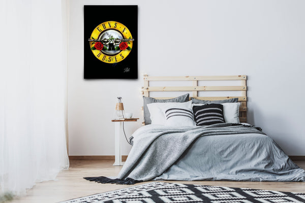 Guns N' Roses Signed Poster with COA