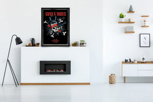 Guns N' Roses Signed Poster with COA