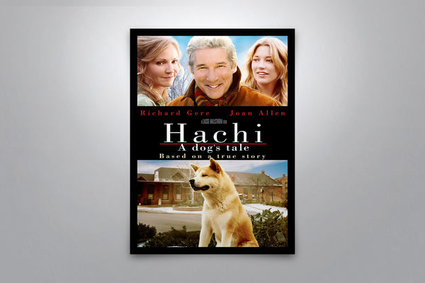 Hachi: A Dog's Tale Signed Poster with COA