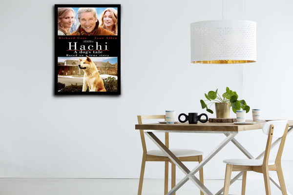 Hachi: A Dog's Tale Signed Poster with COA