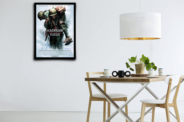 Hacksaw Ridge Signed Poster with COA