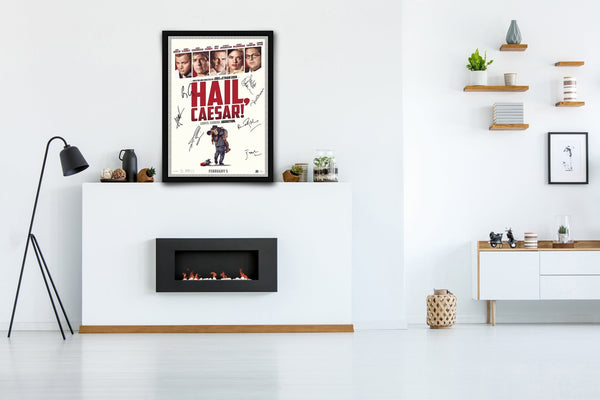 Hail, Caesar! Signed Poster with COA
