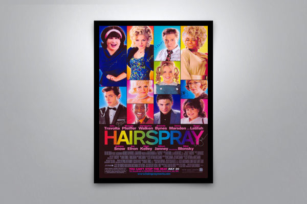 Hairspray Signed Poster with COA