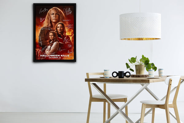 Halloween Kills Signed Poster with COA