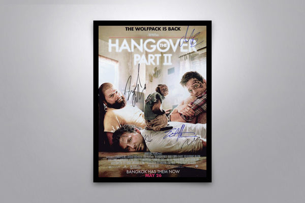 The Hangover Part II Signed Poster with COA