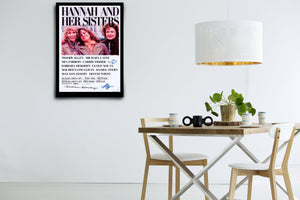 Hannah and Her Sisters Signed Poster with COA