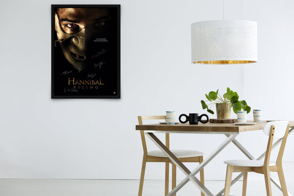 Hannibal Rising Signed Poster with COA