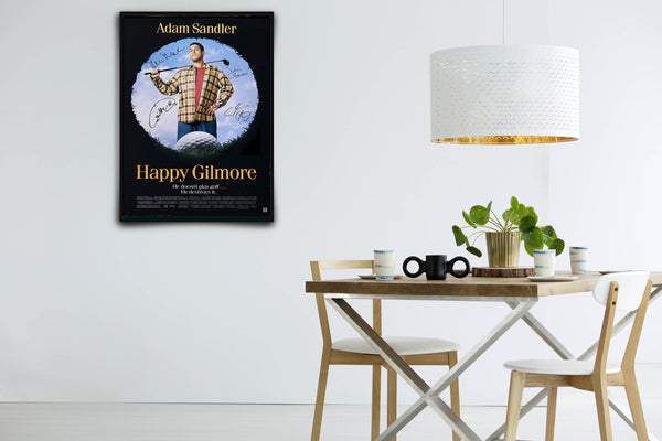 Happy Gilmore Signed Poster with COA