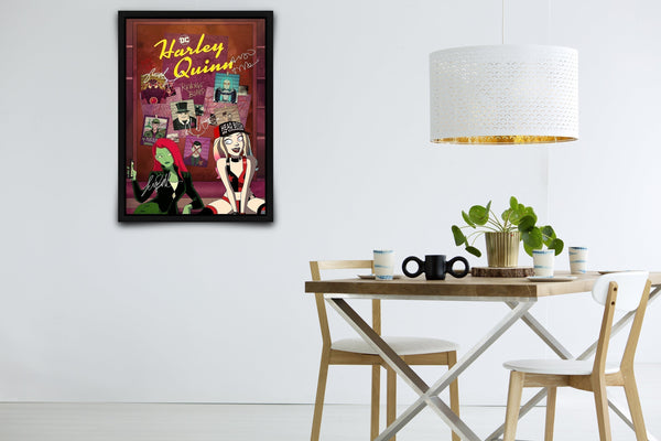 Harley Quinn Signed Poster with COA