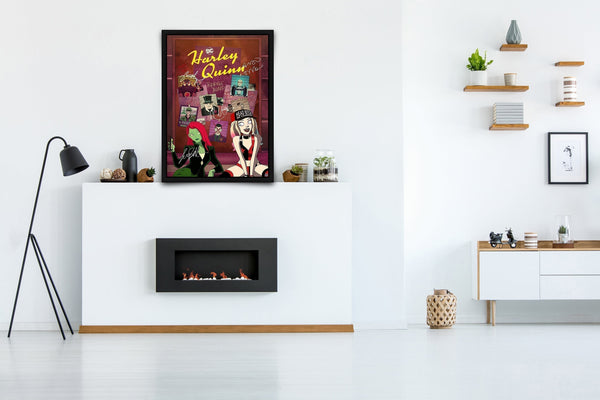 Harley Quinn Signed Poster with COA
