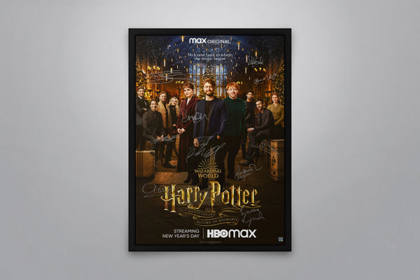 Harry Potter 20th Anniversary: Return to Hogwarts - Signed Poster + COA