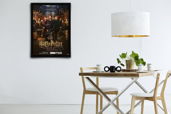 Harry Potter 20th Anniversary: Return to Hogwarts Signed Poster with COA