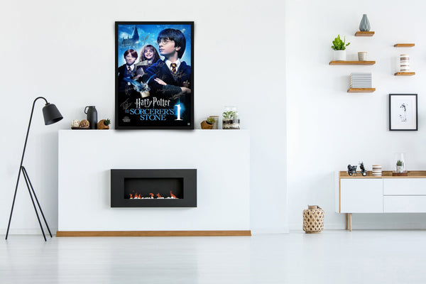 Harry Potter and the Sorcerer's Stone Signed Poster with COA