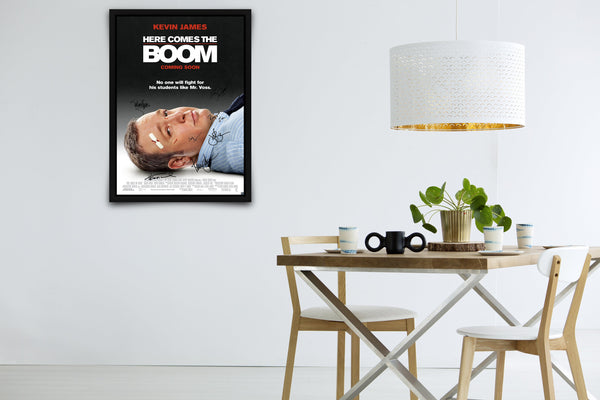 Here Comes the Boom Signed Poster with COA