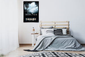 Heroes Signed Poster with COA