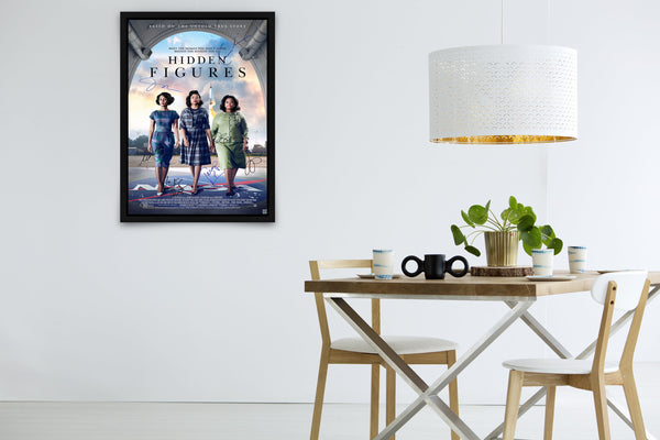 Hidden Figures - Signed Poster + COA