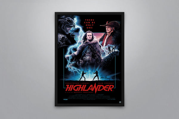 Highlander - Signed Poster + COA