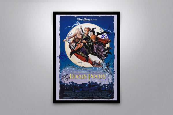 Hocus Pocus - Signed Poster + COA