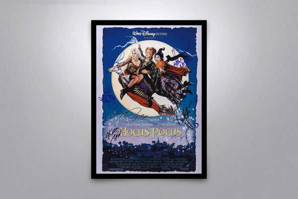 Halloween Classics: Halloween,Hocus Pocus, Ghostbusters, and The Silence of the Lambs Autographed Poster Collection