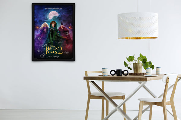 Hocus Pocus 2 Signed Poster with COA