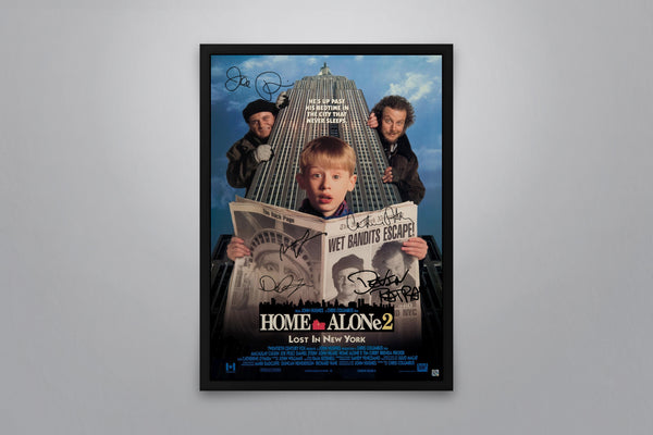 Home Alone 2: Lost in New York - Signed Poster + COA