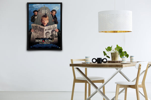 Home Alone 2: Lost in New York Signed Poster with COA