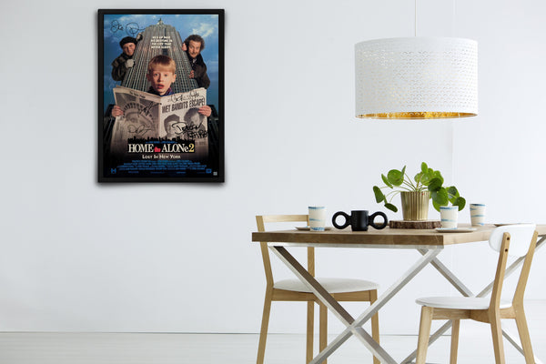 Home Alone 2: Lost in New York - Signed Poster + COA