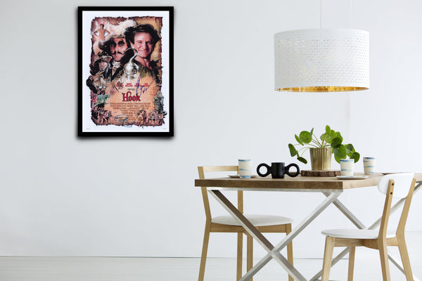 Hook Signed Poster with COA