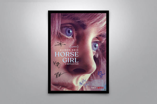 Horse Girl Signed Poster with COA