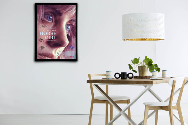 Horse Girl Signed Poster with COA