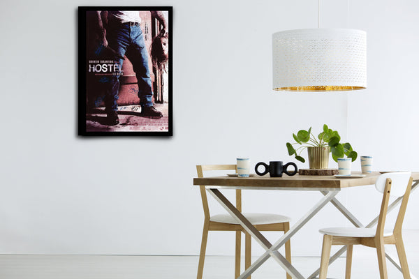 Hostel Signed Poster with COA