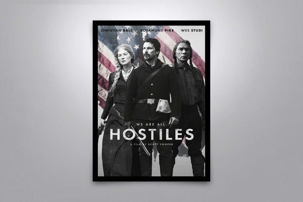 Hostiles Signed Poster with COA