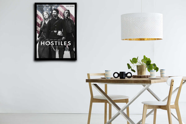 Hostiles Signed Poster with COA