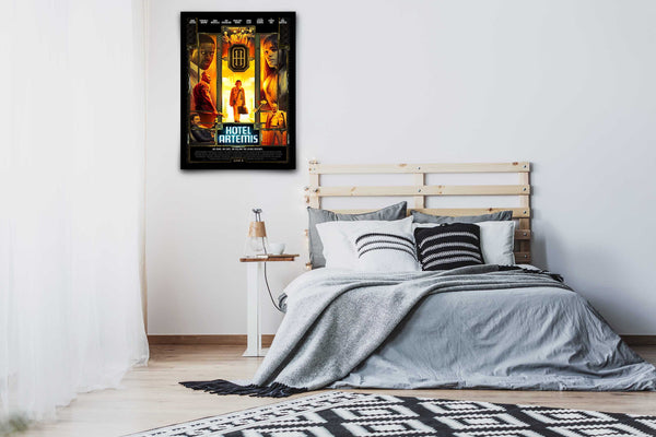 Hotel Artemis Signed Poster with COA