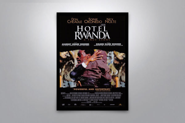 Hotel Rwanda Signed Poster with COA