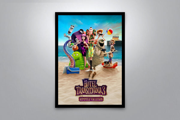 Hotel Transylvania 3: Summer Vacation Signed Poster with COA