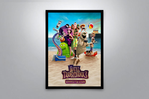 Hotel Transylvania 3: Summer Vacation - Signed Poster + COA