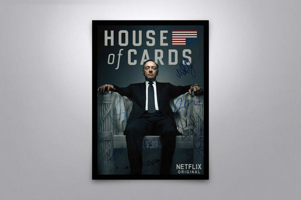 House of Cards Signed Poster with COA