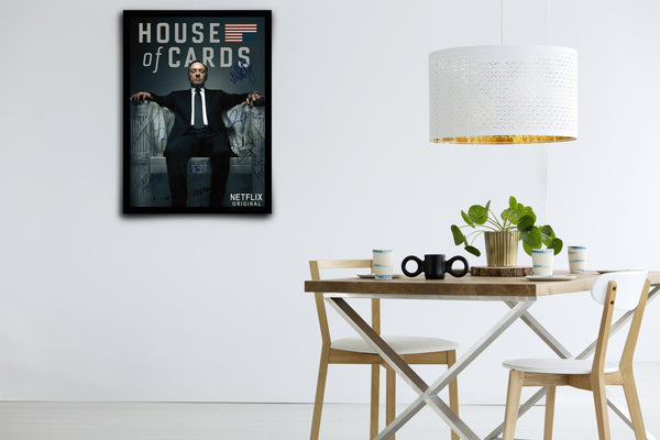 House of Cards Signed Poster with COA